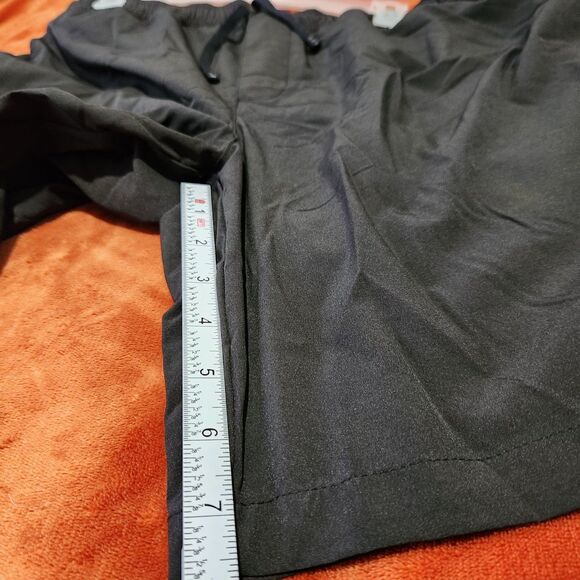 Hurley Shorts Size XXL Black Zip Pocket Quick Dry Stretch Reflective Logo - Picture 5 of 11